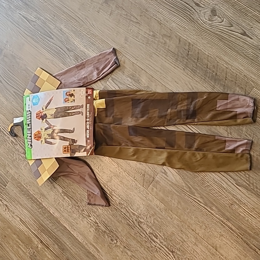 Disguise Minecraft Husk Jack O Lantern Costume Size Small 4-6 - Picture 4 of 6